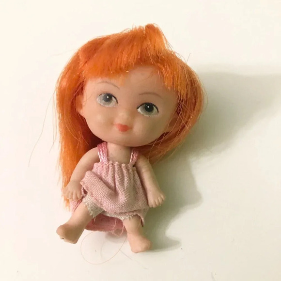 Vintage Liddle Kiddle Clone Doll 2.5 Inch Tall - Picture 10 of 15